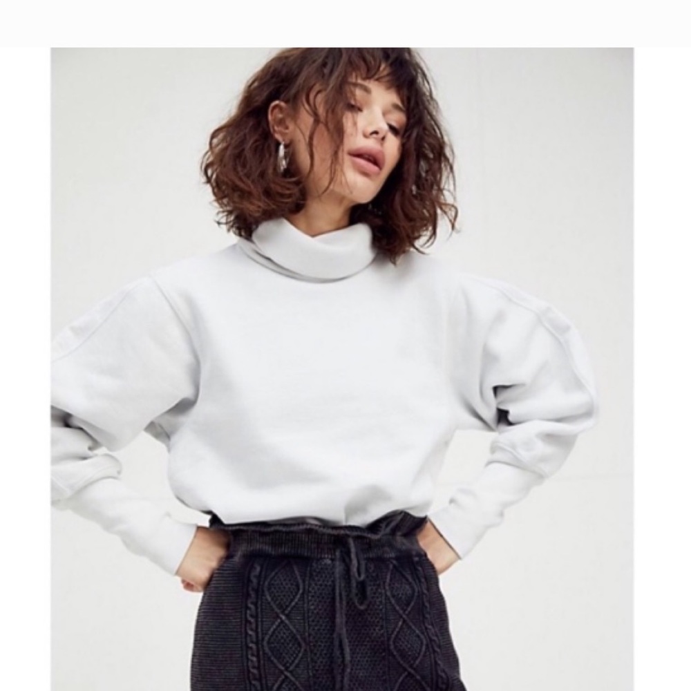 Agolde Extended Rib Sweatshirt